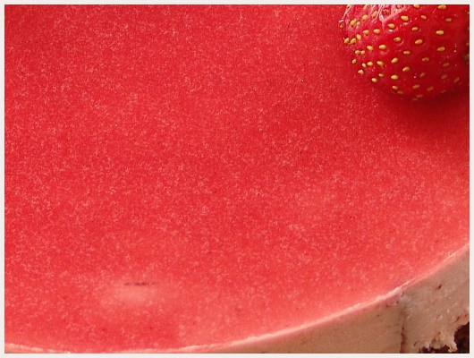 Bavarois Fraise