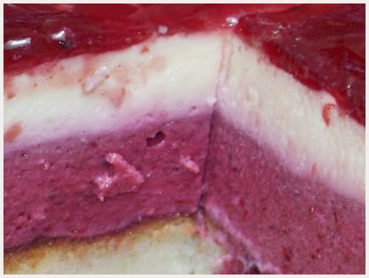 Bavarois Framboise Citron