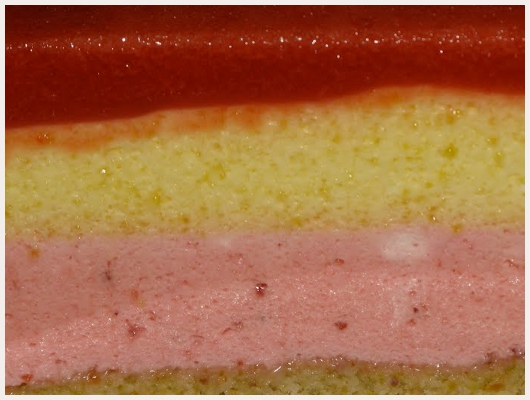 Bavarois Mangue Framboise