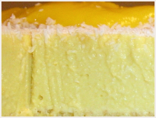 Bavarois Mangue