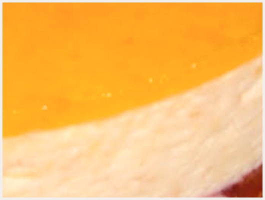 Bavarois Pêche