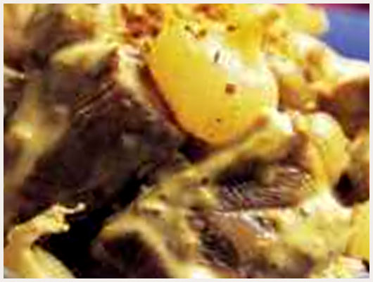 Blanquette d'Agneau au Curry
