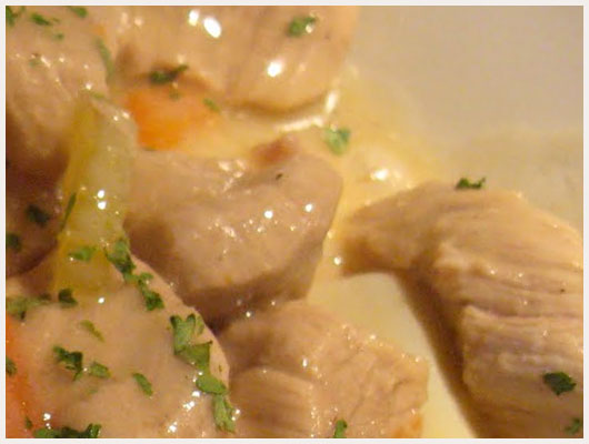 Blanquette d'Agneau Basilic