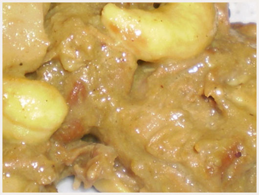 Blanquette de Veau au Curry