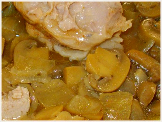 Blanquette de Veau aux Champignons