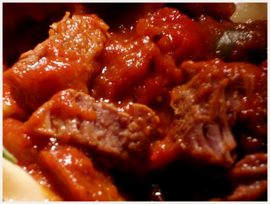 Boeuf au Cidre Tomates