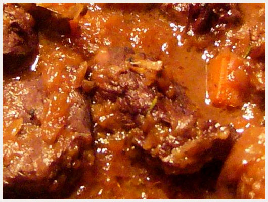 Boeuf au Four Vin Rouge