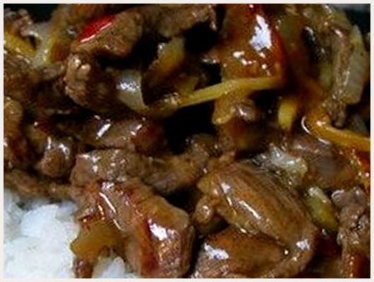 Boeuf au Gingembre Frais