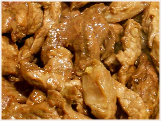 Boeuf au Wok Sauce Soja