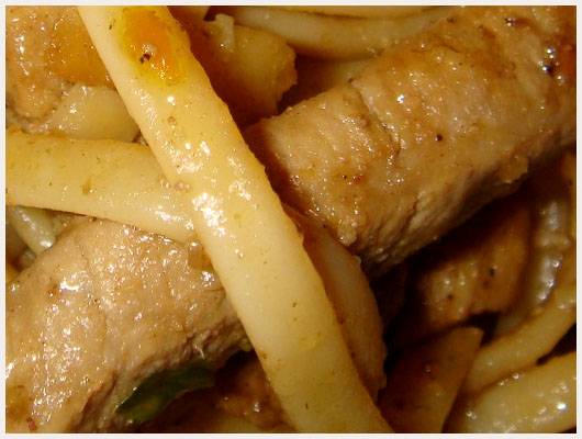 Boeuf aux Oignons et Poivrons