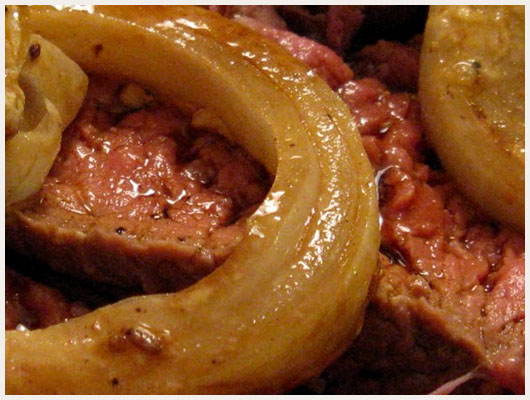 Boeuf aux Oignons Simple
