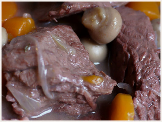 Boeuf Bourguignon Cocotte