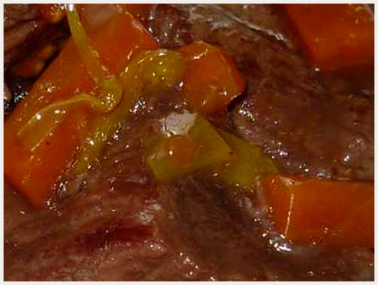 Boeuf Carotte au Vin Rouge