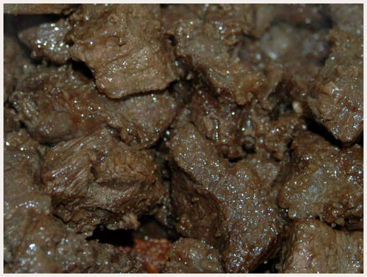 Boeuf en Sauce Vin Blanc