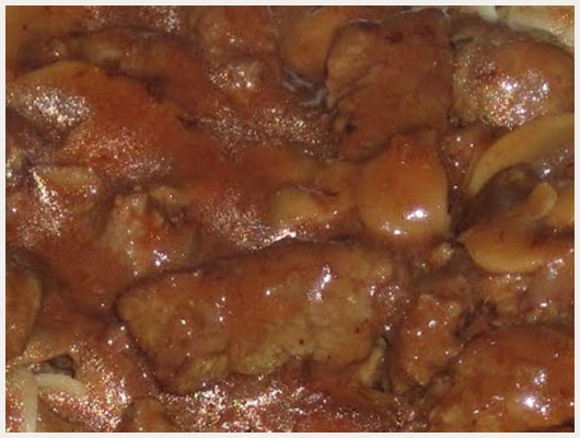 Boeuf Strogonoff Russe