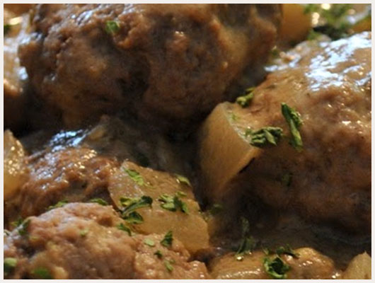 Boulettes de Boeuf à la Russe