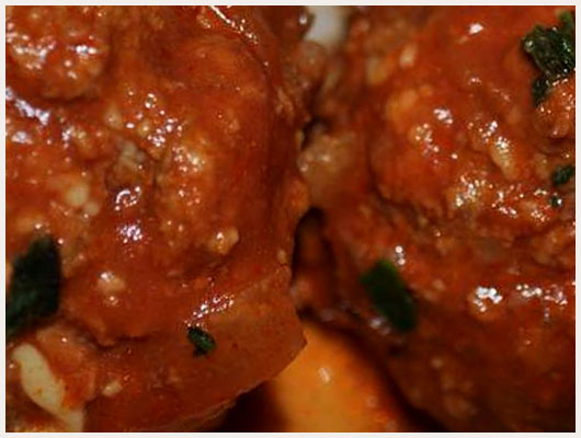 Boulettes de Boeuf à la Tomate