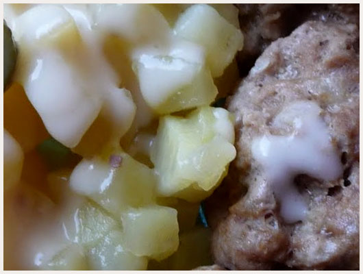 Boulettes de Boeuf aux Pommes de Terre
