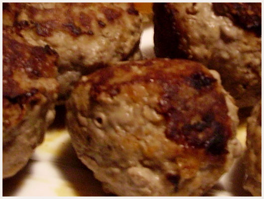 Boulettes de Viande pour Couscous