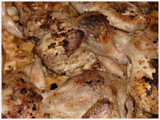 Caille aux Raisins