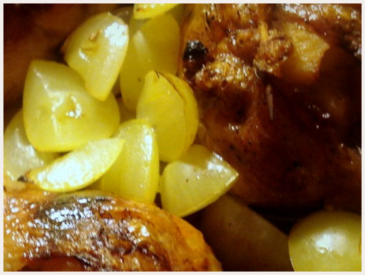 Caille Farcie au Fruit