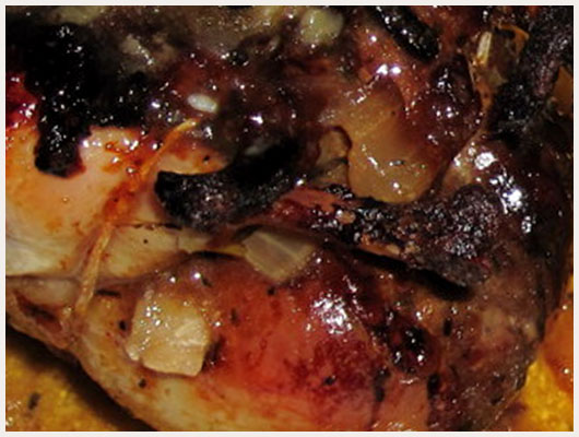 Caille Farcie aux Marrons