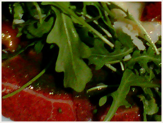 Carpaccio de Boeuf Roquette