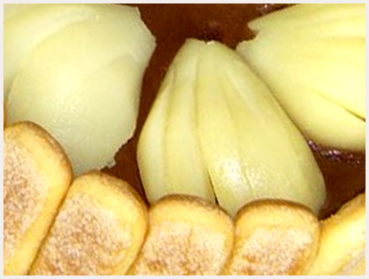Charlotte au Chocolat et aux Poires
