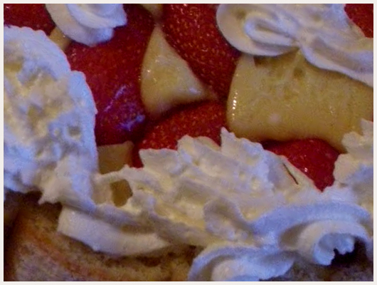 Charlotte aux Fraises Crème Pâtissière