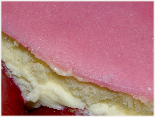 Charlotte aux Fraises Fomage Blanc