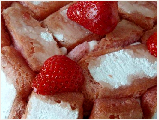 Charlotte aux Fraises Légère
