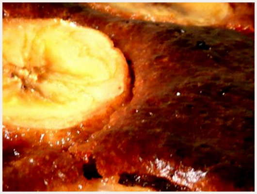 Clafoutis Banane Chocolat