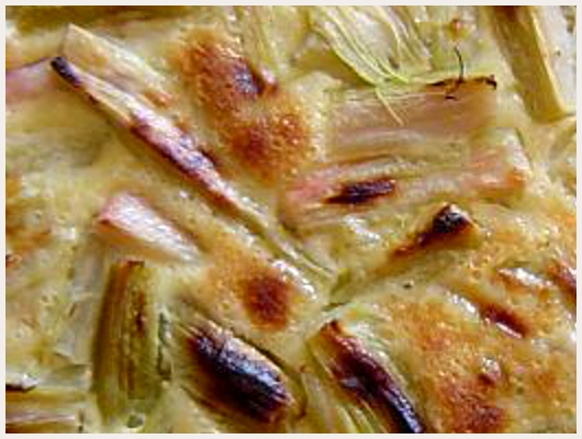 Clafoutis Rhubarbe