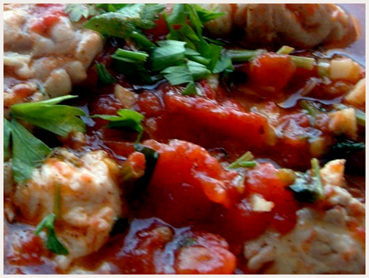 Collier d'Agneau Tomate