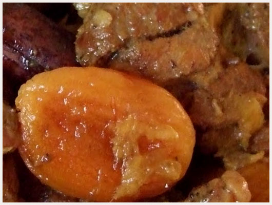 Confit d'Agneau aux Abricots Moelleux