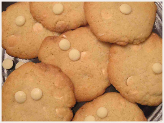 Cookies au Chocolat Blanc