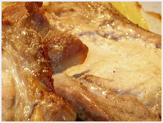 Côte de Porc au Four