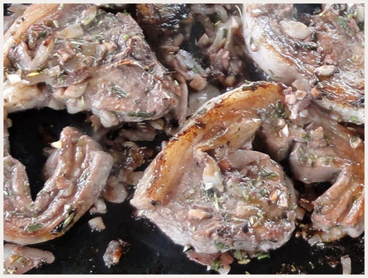 Côtelette d'Agneau à la Plancha
