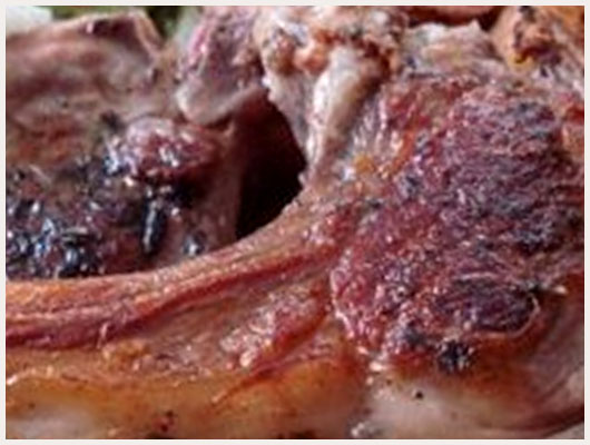 Côtelette d'Agneau à la Poêle