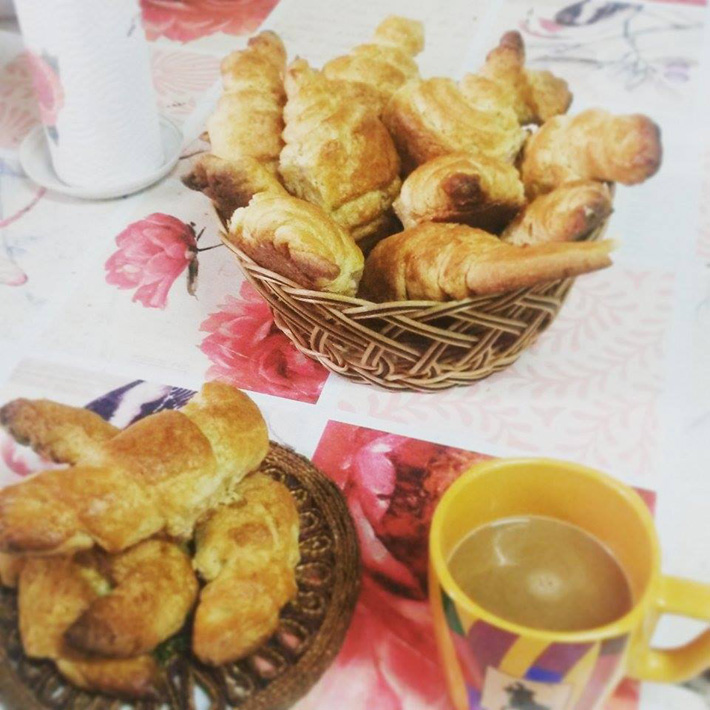 Croissant au beurre facile