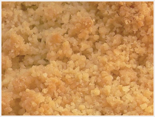 Crumble 3 Pommes