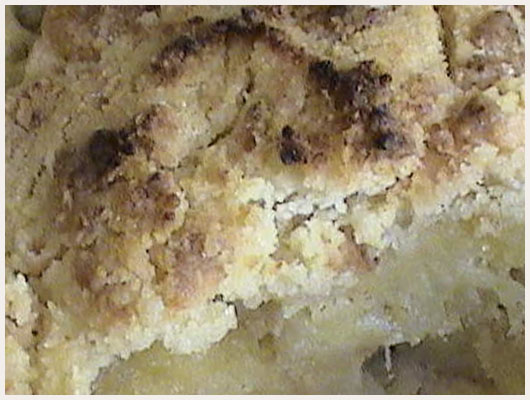 Crumble à la banane