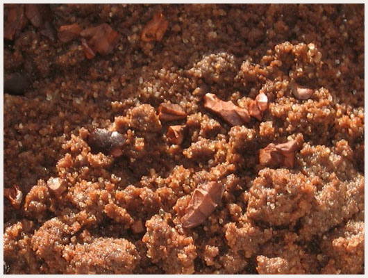 Crumble au chocolat