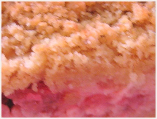Crumble Groseilles