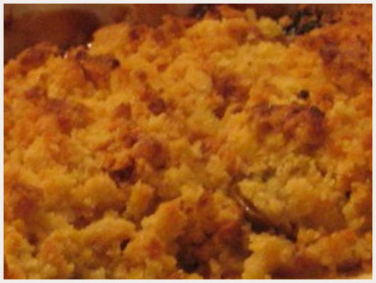 Crumble Mirabelles