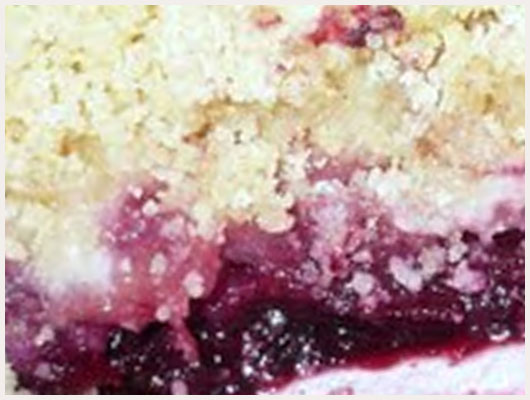 Crumble Myrtilles