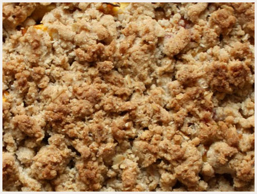 Crumble Nectarine