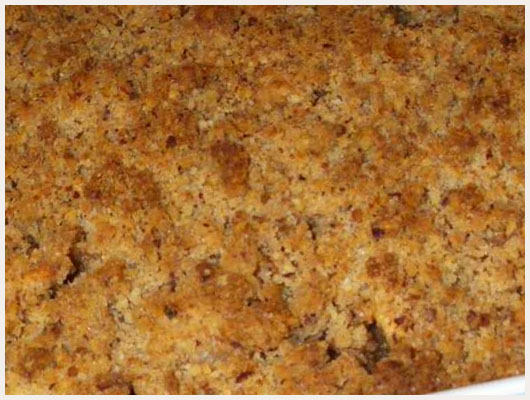 Crumble Noisette