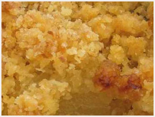 Crumble Noix de Coco
