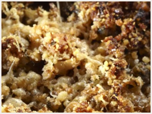 Crumble noix